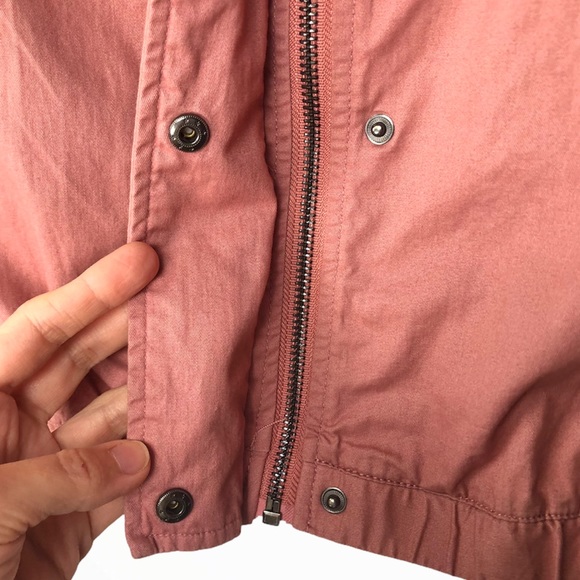 New York & Company Blush Lightweight Hooded Jacket Size XL - Picture 5 of 14